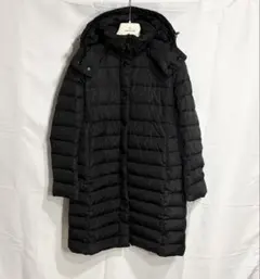 ［国内正規品］モンクレール　レディース　ダウンジャケット　ロングコート　ブラック