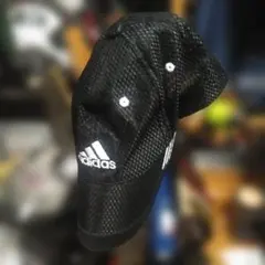 adidas キャップ ブラック メッシュ