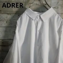 アドラー　ADRER 白　シャツ　オーバーサイズ　Lのサムネイル