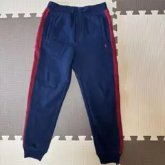 POLO キッズ用ネイビー・バーガンディ長ズボン　130サイズ