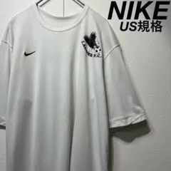 【US規格】希少 NIKE LADNER FC サッカーシャツ ホワイト 白 L