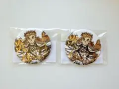 鬼滅の刃 幕間画 WEBSHOPくじ 煉獄杏寿郎 箔押し57mm缶バッジ