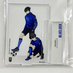 ブルーロック 糸師凛 潔世一 等身アクリルフォトショットスタンド コラボカフェ