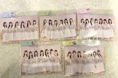 乃木坂46 ビジュアルブロマイド全種コンプリートセット　セブンイレブン限定品