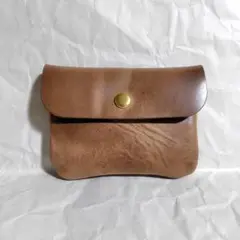 クロムエクセル 茶芯マルチウォレット コンパクトポーチ HORWEEN