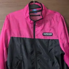 OUTDOOR PRODUCTS ウィンドブレーカー ピンク×ブラック