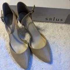 未使用　salus アンクルストラップ パンプス ベージュ 37 23.5cmのサムネイル