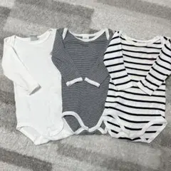PETIT BATEAU 長袖ボディ 3点セット 6m/67cm