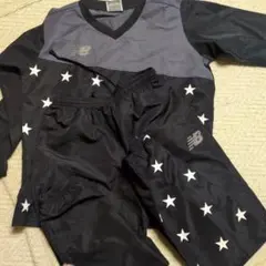 る*読様 new balance ピステ 150 JPN 星柄 ブラック/グレー