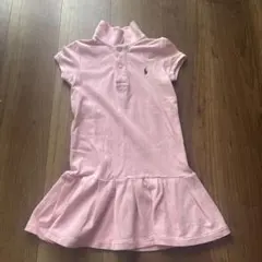 Polo Ralph Lauren ピンク ポロドレス 4/4T