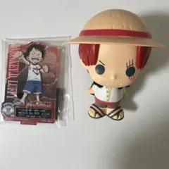 ワンピース　一番くじ　F賞　シャンクス、H賞　アクスタ(ルフィ)