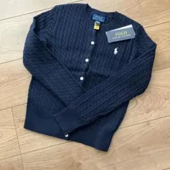 お値下げ！新品⭐︎Polo Ralph Lauren ネイビー カーディガン M