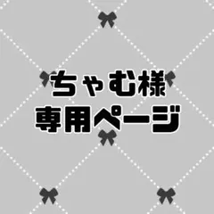 ちゃむ様専用ページ