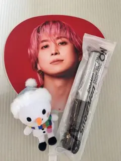 SnowMan ON 佐久間大介　うちわ　ペンライト　たまゆきキーホルダー