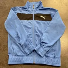 PUMA ジャージ ライトブルー ブラック 140cm