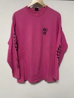 STÜSSY/00's/メキシコ製/ロンT/スカルプリント/長袖カットソー