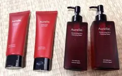 【オレリー】　クレンジング2点と洗顔料2点セット