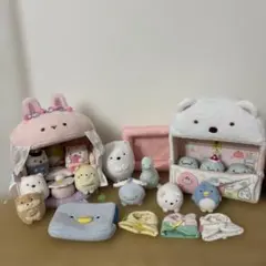 すみっコぐらし すみっコハウス しろくまのてづくりぬいぐるみ セット売り