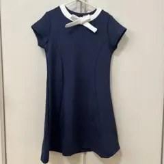 Zara Girls ネイビー ワンピース 9/10
