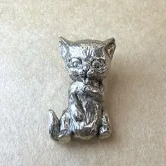 クリストフル 置物 猫 眠り猫 シルバー フィギュリン no.96 - メルカリ