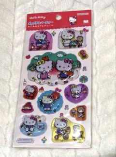 【正規品】　サンリオ　キティ　わたあめカプセルシール