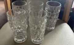 昭和レトロ ほぼ未使用品 グラス セット