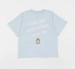 xlarge kidsメッセージロゴファニーゴリラ半袖Tシャツ