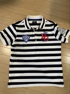 PEARLY GATES ストライプ ポロシャツ