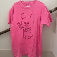 キュウソネコカミ/POPUP限定Tシャツ ピンク Mサイズ オーバーサイズ