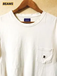 BEAMS Tシャツ　ロゴ刺繍