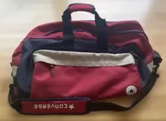 CONVERSE ALL STAR 大容量　ボストンバッグ　レッド×ネイビー