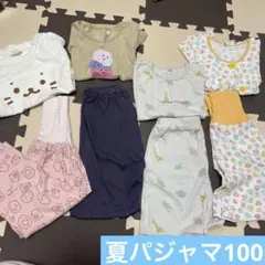 女の子パジャマ100 女の子夏パジャマ100
