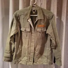 トミー　TOMMY 　カーキ　ジャケット　ブルゾン　上着　ジージャン　カーキ