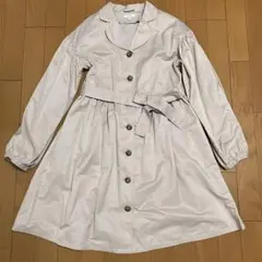 any FAM ベージュ　コート Mサイズ　140-150