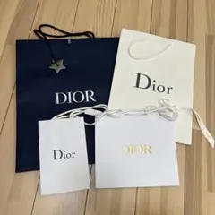 Dior ショップ袋 4点セット