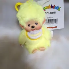 希少Rodyロディ×モンチッチ ぬいぐるみキーホルダー/チャーム イエロー