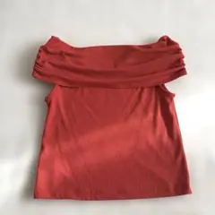 RirandtureオフショルカットソートップスレッドM ノベルティのサムネイル