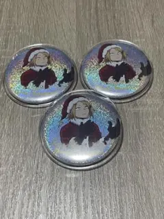 ホログラムキャラクター缶バッジ3個セット