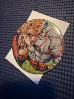 ジョルノ・ジョバァーナ ジョジョ展 缶バッジ レア