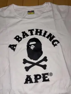 A BATHING APE Tシャツ ホワイト L