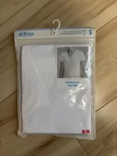 ユニクロ エアリズム マイクロメッシュVネック半袖