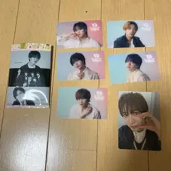 なにわ男子特典 クリアソロカードBONBONVOYAGE 5人分　その他