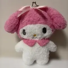 マイメロディ リボンがま口ポーチ ぬいぐるみ