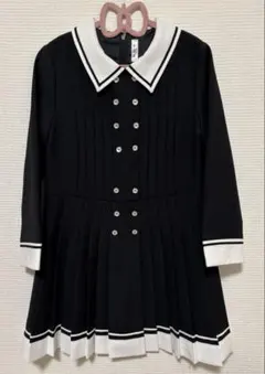 SA•KU•RA ワンピース　プリーツ　フォーマル　130 レトロ