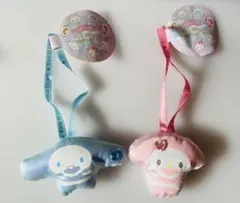 激レア　新品　サンリオ　シナモロール　マイメロディ　クリスマス　マスコット