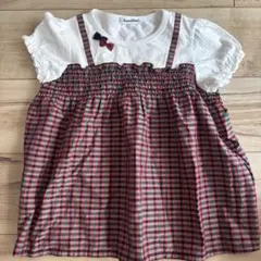 familiar チュニック ファミリアチェック