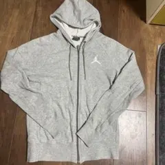 JORDAN ジップパーカー グレー S