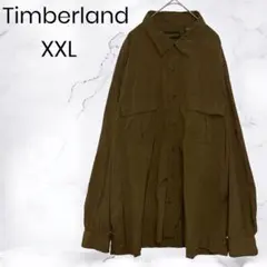 Timberland ティンバーランド 2XL フィッシングシャツ アースカラー