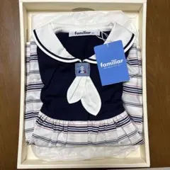 familiar セーラー襟 ワンピース
