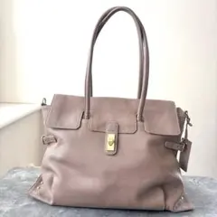 【PotioR】 2way ハンドバッグ ショルダーバッグ キャメルのサムネイル